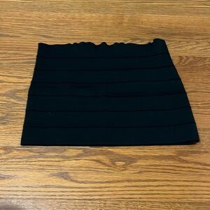Pleasure Doing Business Women’s Black Mini Skirt Size Medium
